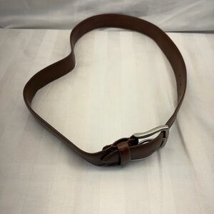 Dockers Brown Leather Men's Belt